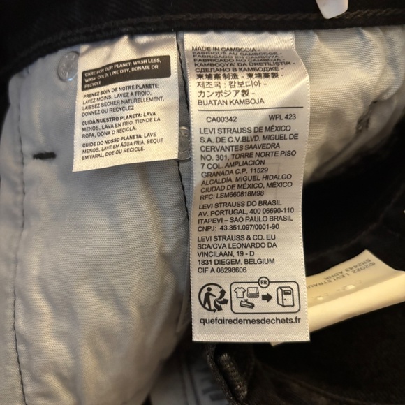 NWT Levi’s 501 shorts size: 24 - Picture 4 of 10